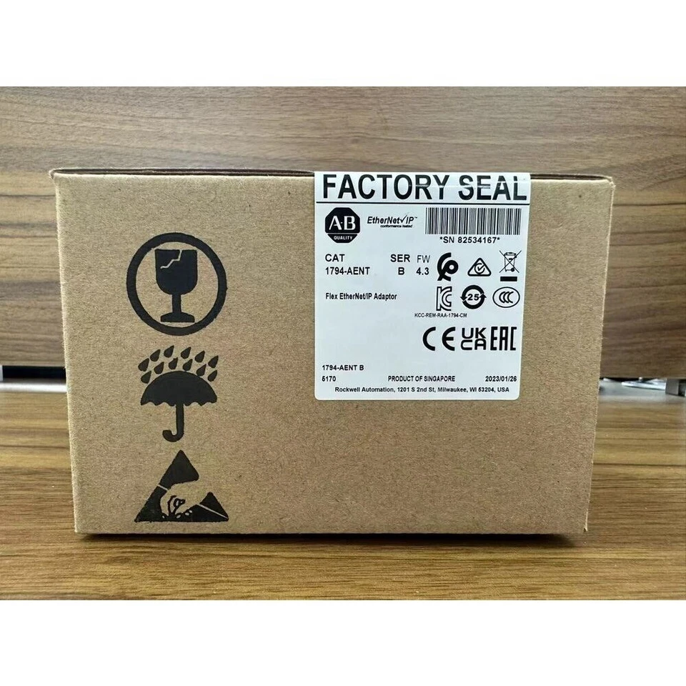 Allen-Bradley 1794-AENT New Flex I/O EtherNet/IP Adaptor AB 1794AENT US Free Tax - Image 2 of 4