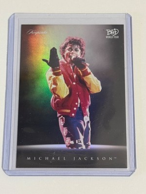2025 Keepsake Michael Jackson Bad World Tour Foil SP Short Print #37