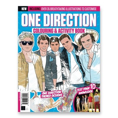 One Direction Coloring & Activity Book: Over 35 Breath-taking Illustrations to C