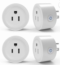 Gosund Wifi Smart Plug Gosund Mini plug Work with Alexa, Google Home, IFTTT,2.4G