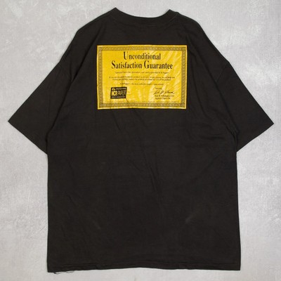 Hanes Beefy Vintage Ner Paper Guarantee Single Stitch T-Shirt X-Large Herren
