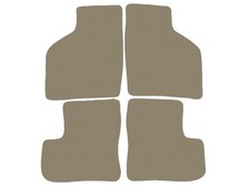 Basic Fußmatten, Automatten für Subaru Justy III 2003-2007 Beige x14 Rand