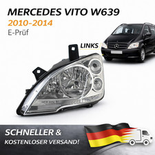 Hauptscheinwerfer Links Für Mercedes Vito Viano W639 Bj. 2010–2015 E-Prüf H7