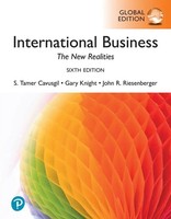 International Business: The New Realities -- Global Edition S. Cavusgil (U. A.)
