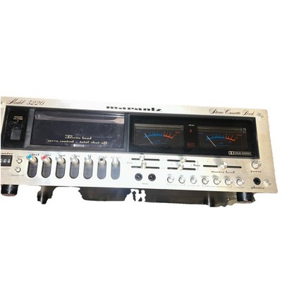 VINTAGE MARANTZ 5220 STEREO CASSETTE DECK IN VERY GOOD CONDITION
