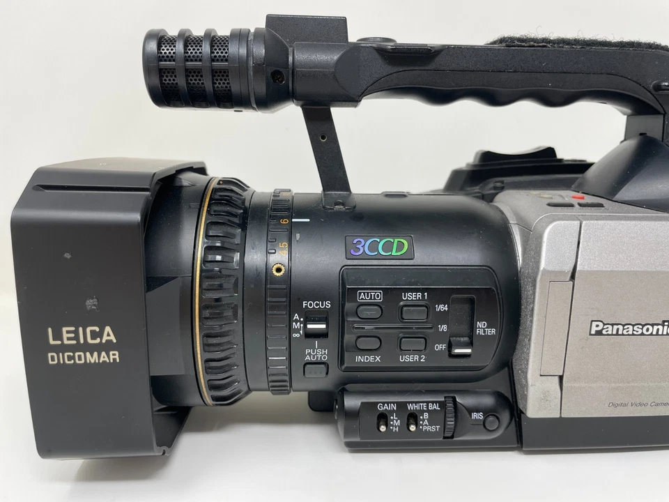 Panasonic AG-DVX100 3CCD MiniDV Camcorder – Untested No Charger w/ Hard Case - Image 2 of 4