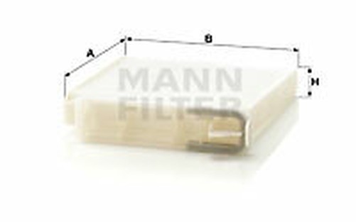 Mann-Filter Cu 1829 Filter, Innenraumluft FüR Dacia, Lada, Nissan, Puch, Renault-image
