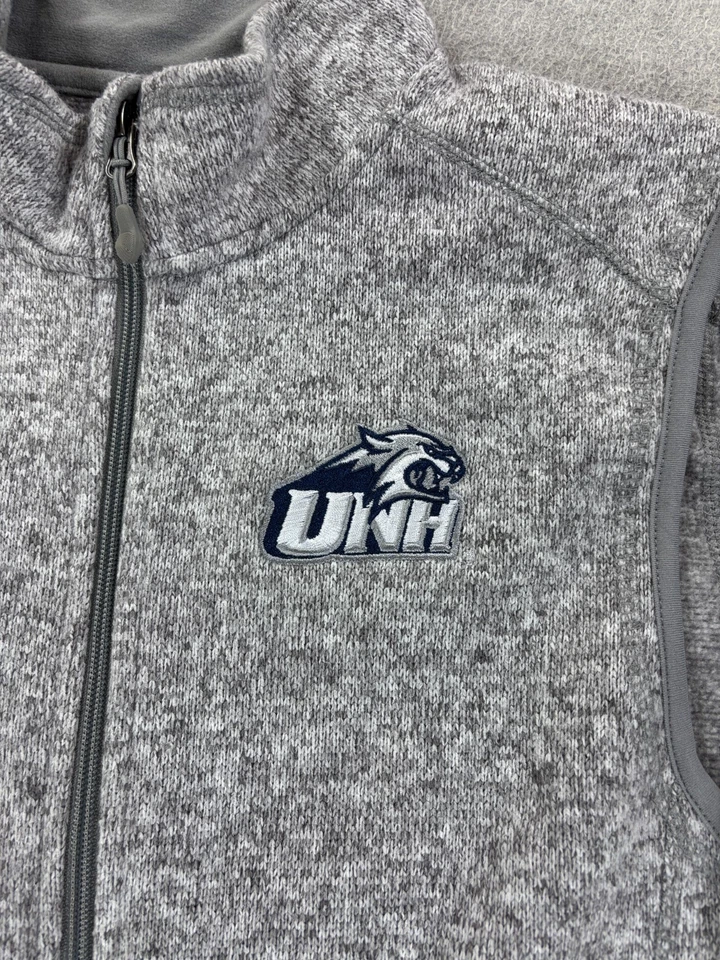 New Hampshire Wildcats Charles River Stitched Campus Jacket Vest (Men's Medium) - Image 3 of 4