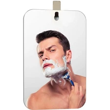 Deluxe Large Fogless Shower Mirror, Fogless Shaving Mirror(7.48 in X 11 ​in),...