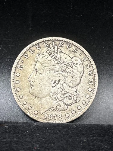 1878-P Morgan Dollar Reverse of 1879 $1 US Silver Coin A11