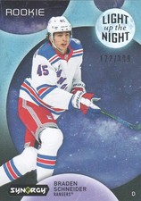 2022-23 Synergy Hockey Cards Light Up the Night Rookies Blue: Pick From List