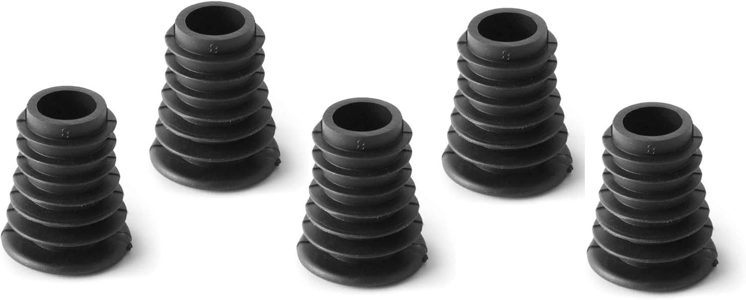 Drinkstuff Ribbed Rubber Corks 1ltr - Set of 5 Optic Measure Corks Spirit Mea 6090₽