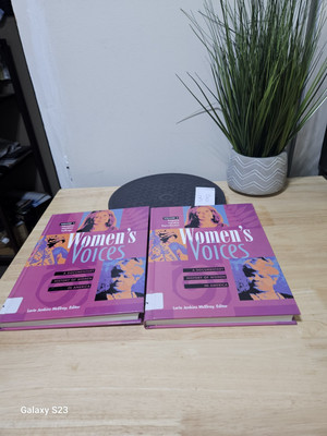 Women's Reference Library: Women's Voices by Lorie McElroy -1997 -2 Volume Set