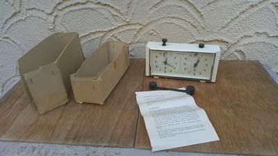 Schachuhr Typ Jantar 6973 Chess Clock DDR GDR UdSSR Mechanisch (Läuft)