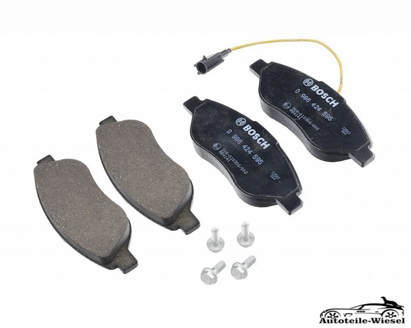 Bosch BremsbeläGe FüR Lancia Delta 3 1.4, Alfa Romeo Mito, Fiat Bravo 2 06-18-image