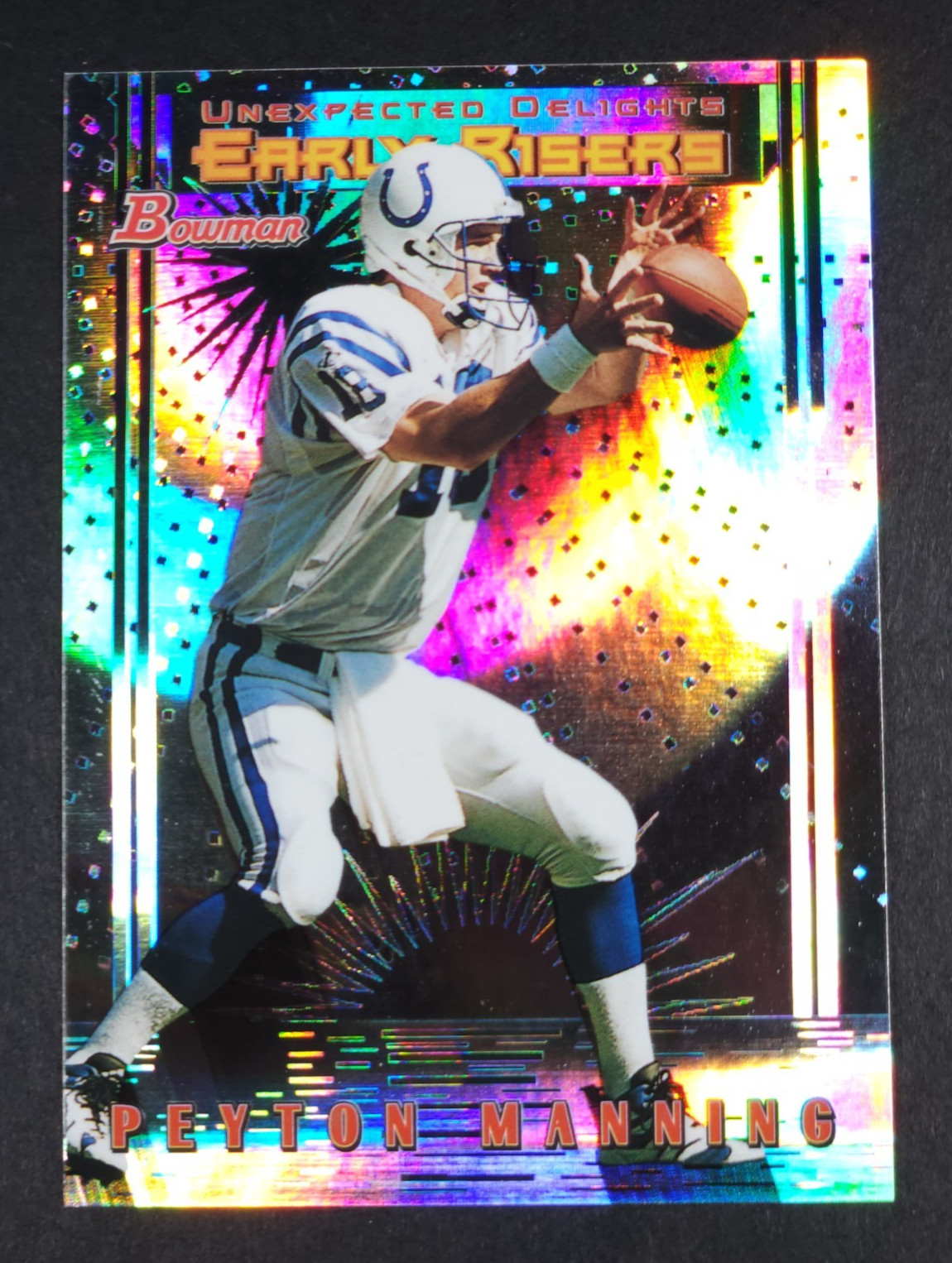 1999 BOWMAN EARLY RISERS HOLOFOIL #U2 PEYTON MANNING *E1* COLTS *HOF* *NRMT/MINT