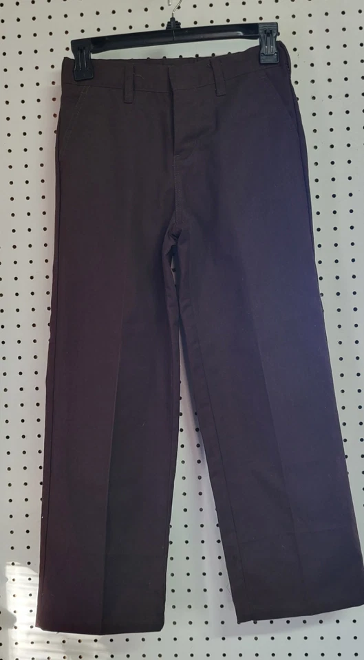 Pantalones Dickies Niños Marrón Talla 8H Cintura Ajustable Calce Relajado Foto 2 de 4