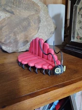 Coraline Bug Couch - Pink Palace apartments Furniture - hand painted figure.