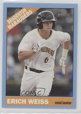 2015 Topps Heritage Minor League Edition Blue Border Erich Weiss #67 f6q