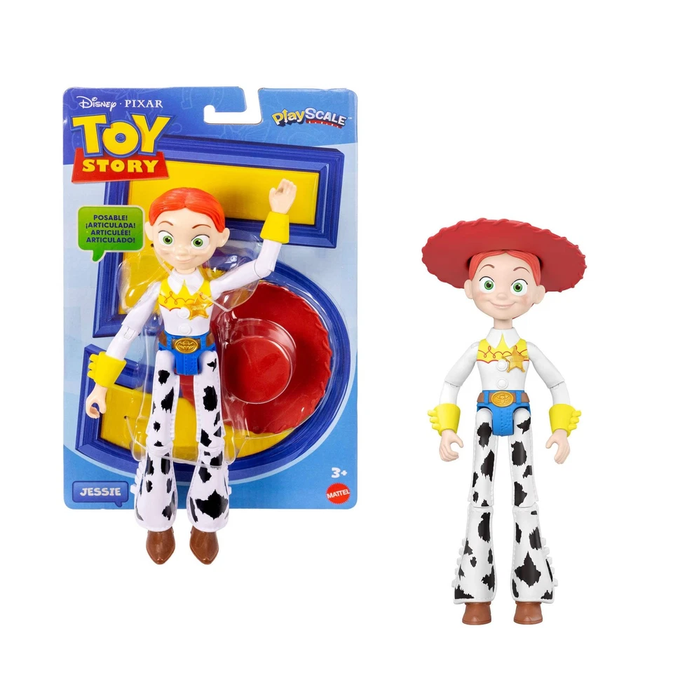 Mattel Disney · Pixar Toy Story 5 Figurine articulée Jessie de 22 cm avec 12 Poi - Photo 1/4