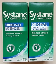 Systane Original Lubricant Eye Drops 2 Pack Exp. Apr. 2026