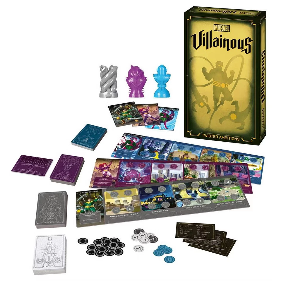 Ravensburger Marvel Villainous: Twisted Ambitions Board Game