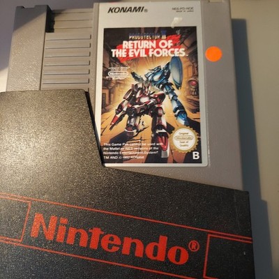 Probotector II 2 Return of the Evil Forces Nintendo NES Spiel PAL Modul