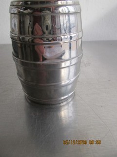 Vintage American Bank & Trust Company Barrel Bank Racine Wis. No Key