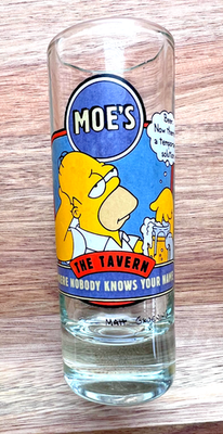 #ad #ad The Simpson#x27;s MOE#x27;S Tavern 4quot; Shot Glass $7.00