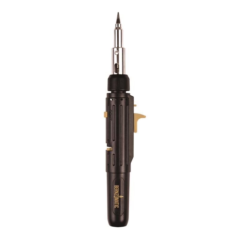 Bernzomatic ST500 Cordless Soldering Iron Micro Torch Kit Black 6-Piece Set