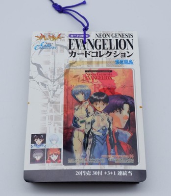 Amada Neon Genesis Evangelion Karten Set Teil 1 Konvolut 34 unbenutzt Vintage