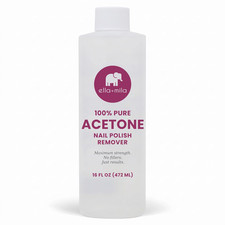 100 Pure Acetone Nail Polish Remover for Acrylic  Gel, 16 Fl Oz