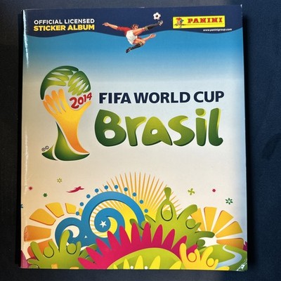 Panini Sticker Album Fifa World Cup WM 2014 Brasil Official Teilbeklebt Messi
