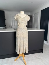 Per Una Marks and Spencer Co-ord Size 10 12 Cream Neutral Lace Wedding Guest