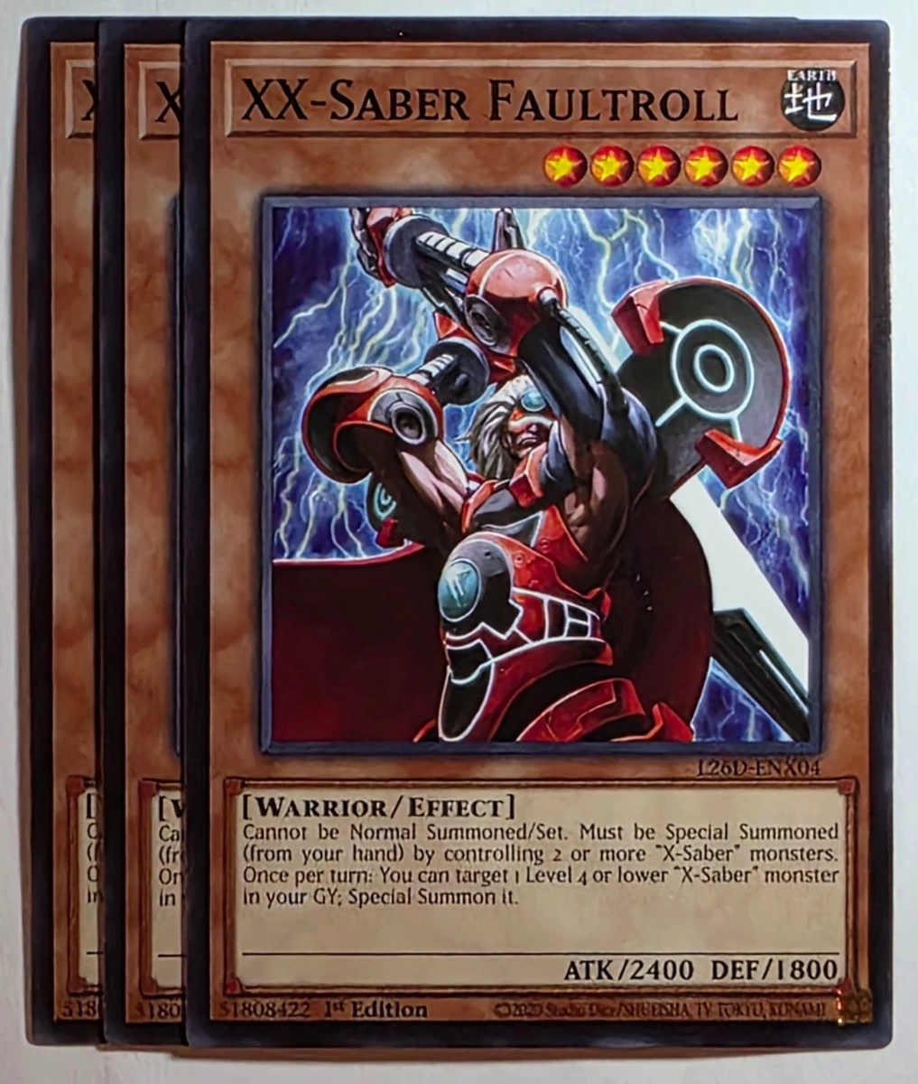 XX-Saber Faultroll L26D-ENX04 Legendary Modern Decks 2026 for sale