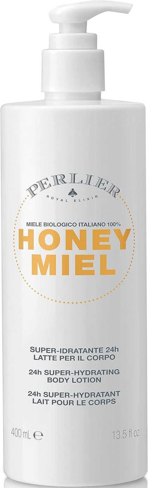 Perlier Honey Miel 400ml Latte Corpo: Idratazione 24 Ore per la Famiglia