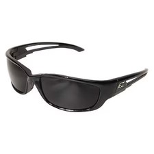 Edge Eyewear Sk-Xl116 Kazbek Xl, Safety Glasses, Anti-Scratch, Gray Lens, Black
