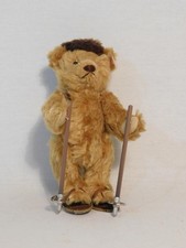 STEIFF BEAR WITH SNOWSHOES 037627 WHITE TAG 18CM 7" 00572 of 1500 NO COA