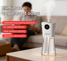 Rechargeable Stylish Humidifier Mist Aromatherapy Diffuser Machine - 260 Ml