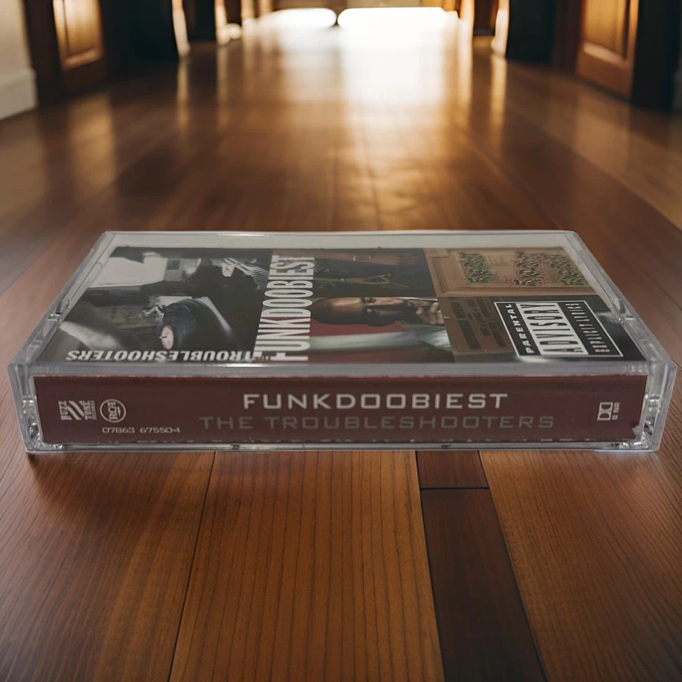 •FUNKDOOBIEST ~ THE TROUBLESHOOTERS• ~1997 OG PRESSING~ (CASSETTE TAPE) - Image 3 of 4