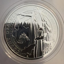 2025 Royal Mint Count Dracula 1oz .999 Silver Bullion Coin