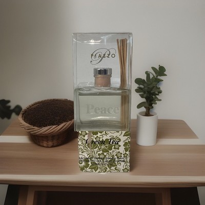 New Palazzo Peace Green Tea Fragrance Imported From France Glass Reed Diffuser 