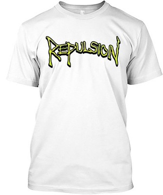 New Popular! Repulsion American Hard Grind Thrash Music Retro T-Shirt Size S-4XL