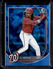 2025 Bowman Chrome Sapphire Edition #20 CJ Abrams