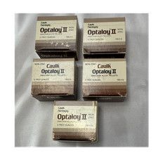Optaloy II Silver Amalgam Alloy Pellets Non-Zinc Type II Class 3 Dental.