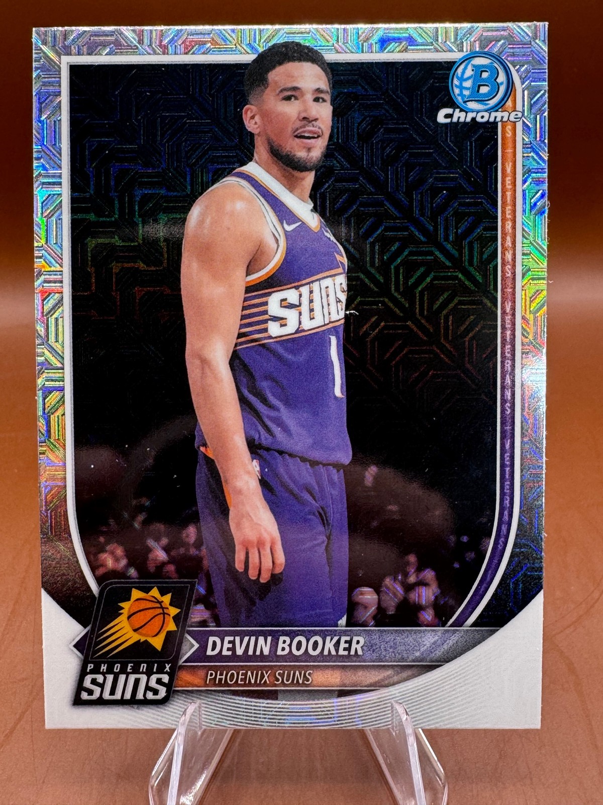 2025-26 Bowman - Devin Booker BCV-124 Chrome Mojo Refractors