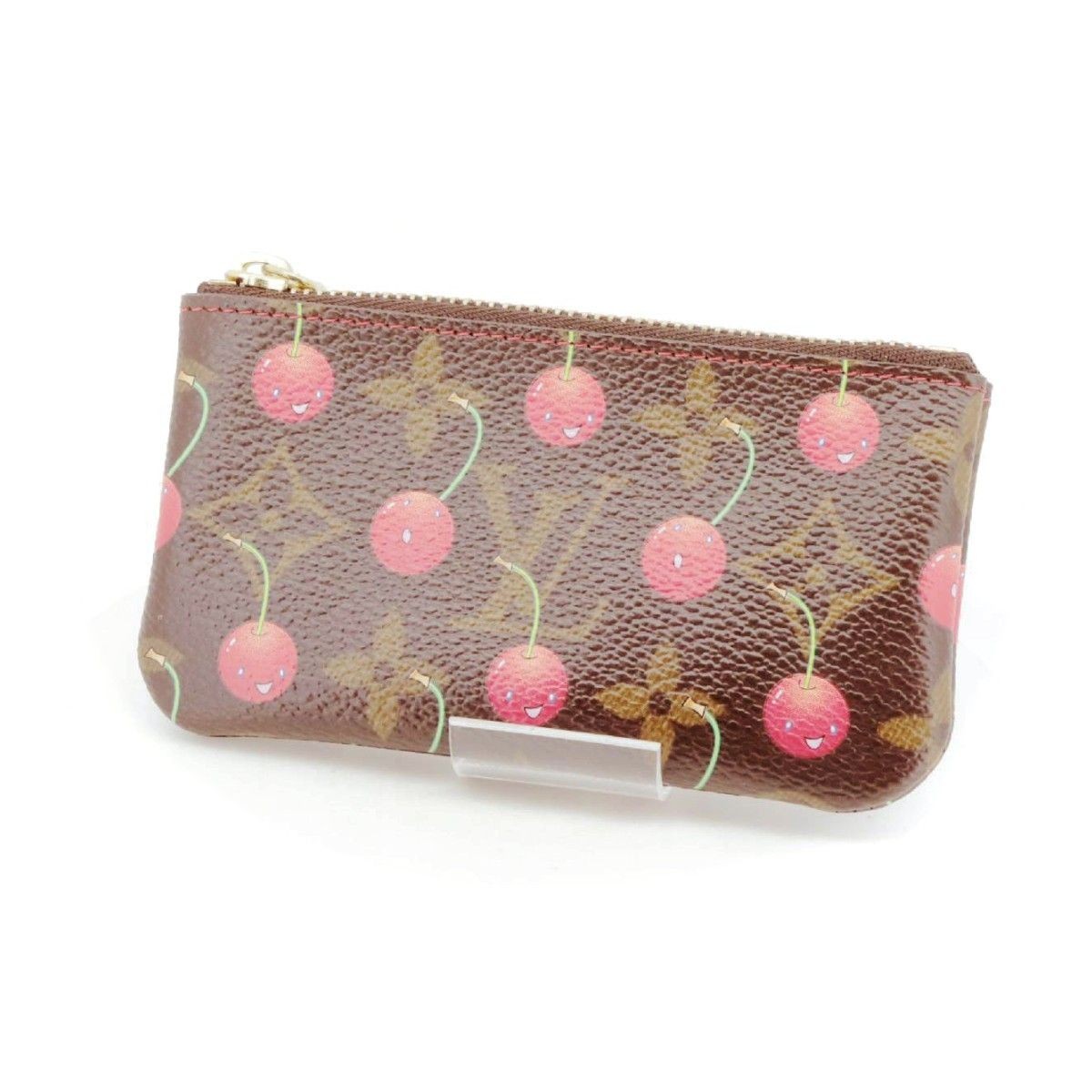 Louis Vuitton Pochette Cles Monogram Cherry Takashi Murakami Coin Purse Japan
