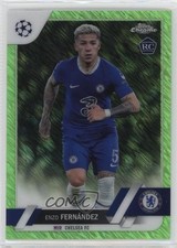 2022 Topps Chrome UEFA Club Competitions /399 Enzo Fernandez Fernández #158 qn5