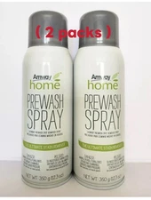 AMWAY Home Prewash Spray Stain Remover Laundry Spray- 12.3oz (2-Pack) NEW