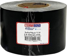 EternaBond RoofSeal Black 4" x50' MicroSealant UV Stable RV Roof Seal Repair Tap